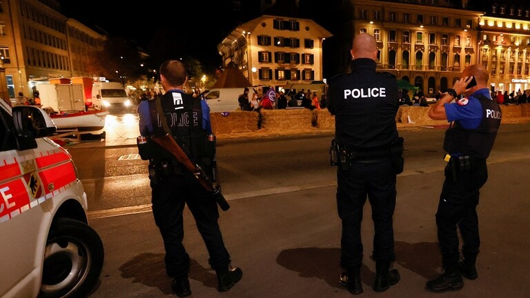 انتشار الشرطة في مدينة سويسرية عقب إطلاق أعيرة نارية