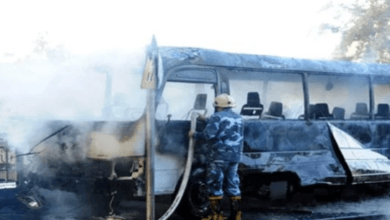 قتلى وجرحى جراء انفجار استهدف حافلة تابعة للجيش السوري في دمشق