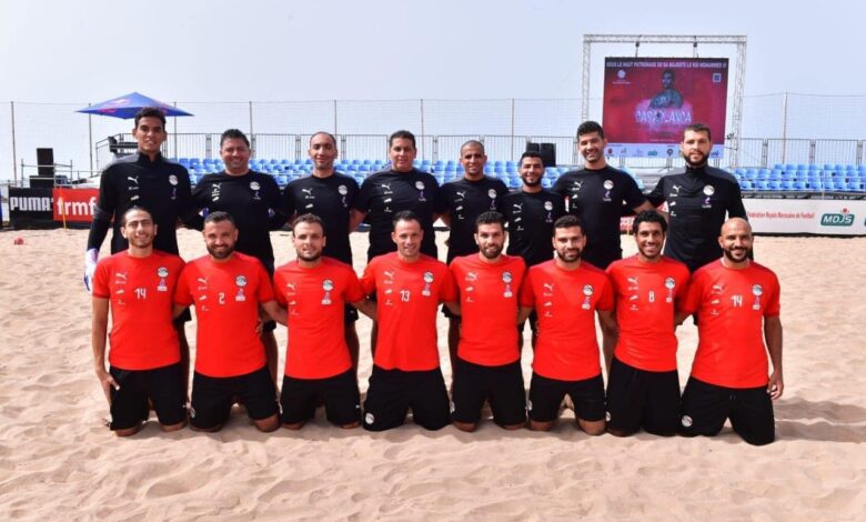 12 لاعبا فى قائمة منتخب الشاطئية ببطولة بيلاروسيا