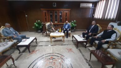 محافظ شمال سيناء يستقبل رئيس هيئة الموانيء المصرية