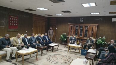 جانب من تسليم هدية البنك الزراعي لمستفيدي تكافل وكرامة بشمال سيناء