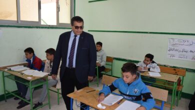 وكيل تعليم جنوب سيناء يتابع لجان الامتحانات بمدارس طور سيناء