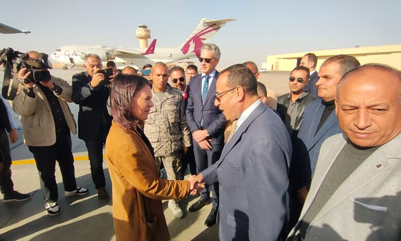محافظ شمال سيناء يستقبل وزيرة خارجية ألمانيا