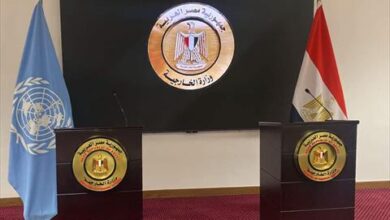 وزير الخارجية يبحث مع سكرتير الأمم المتحدة ملف الحرب في غزة