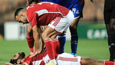 تطورات صادمة بشأن إصابة نجم الأهلي حسين الشحات