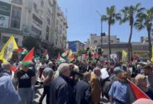 مسيرات في رام الله أحياءً ليوم الأسير الفلسطيني
