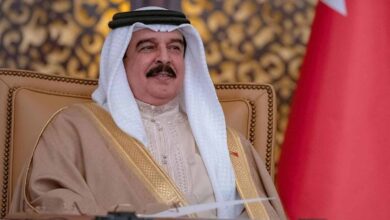 ملك البحرين يدعو لمؤتمر دولي للسلام والاعتراف بفلسطين