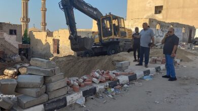 جانب من حملة إزالات فورية