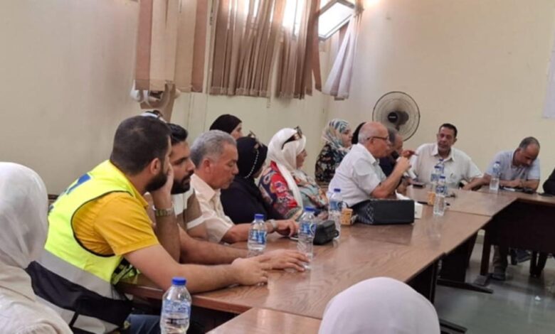 جلسة نقاشية مع نماذج ناجحة في العمل الأهلي بشمال سيناء