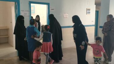 تشغيل النقطة الطبية في حي الكرامة بمدينة العريش