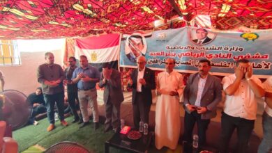 التقى اللواء دكتور خالد مجاور محافظ شمال سيناء ، اليوم الاثنين ، المرضى الفلسطينيين ومرافقيهم بالنادي الرياضي ببئر العبد.