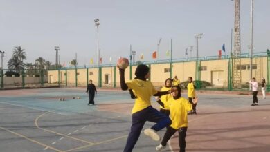 مركز شباب 6 أكتوبر بالعريش يستضيف تدريبات فريق كرة اليد