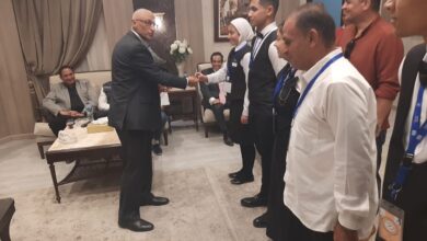 محافظ شمال سيناء يوجه الشكر للمدرسة الفندقية بالعريش