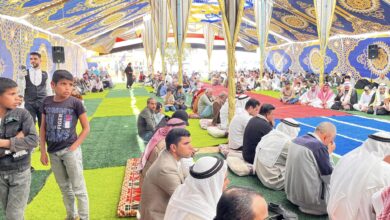 محافظ شمال سيناء ونائبه يشهدان مؤتمر جماهيري جنوب رفح