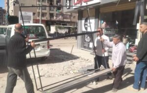 إزالة ٣٥٨ مخالفة إشغال طريق خلال حملة مكبرة بكفر الدوار 