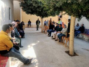 مياه البحيرة تستمع لمشاكل المواطنين