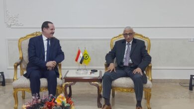 مجاور يستقبل أمين عام المجلس الأعلى للثقافة واستمرار فعاليات الملتقى الثقافي