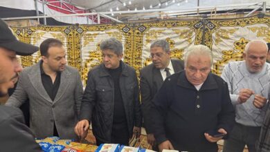 الغرفة التجارية بدمياط تفتتح معرض "أهلاً رمضان"