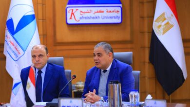 قرارات هامة ومشروعات تطويرية في اجتماع مجلس جامعة كفر الشيخ 