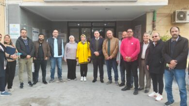 وكيل  الصحة بكفر الشيخ في جولة تفقدية مسائية للمستشفى  العام