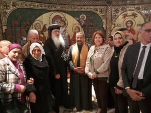 نقيب الفلاحين بالغربية يهنئ أقباط طنطا بعيد الميلاد المجيد