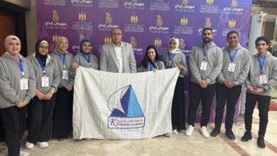 فرق المبادرات المجتمعية بجامعة كفر الشيخ تتأهل لنهائيات مسابقة «إبداع 13»