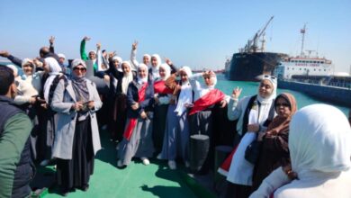 حماية الطفل تنظم زيارة طلابية لميناء العريش البحري