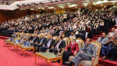 رئيس جامعة كفر الشيخ يشهد تخريج الدفعة الخامسة لطب