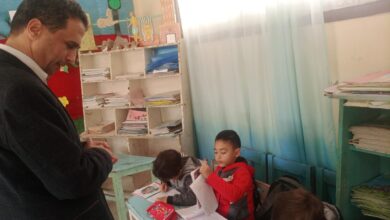 وكيل تعليم كفر الشيخ يتفقد المدارس ويتابع التقييمات