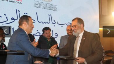 توقيع بروتوكول تعاون بين اتحاد شباب المصريين بالخارج ومستشفي بهية