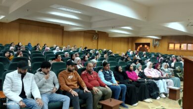  "منظومة القيم في الاسلام"  ندوة موسعة باداب كفر الشيخ 