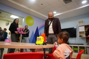 مركز Cure Dental Clinic في زيارة انسانية لدعم مستشفى الناس