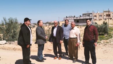 محافظ شمال سيناء يتفقد قرية أبو طويلة بالشيخ زويد