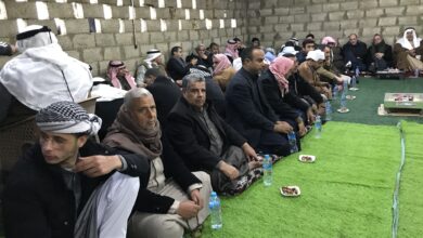 جانب من إفطار عشيرة الخرافين قبيلة الرميلات بسيناء