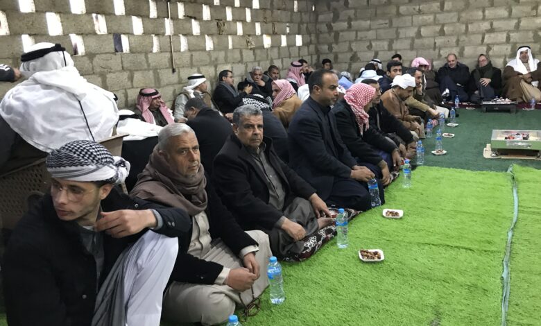 جانب من إفطار عشيرة الخرافين قبيلة الرميلات بسيناء