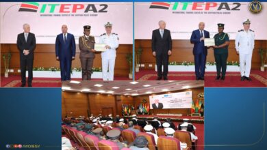 اختتام الدورة الخامسة لتدريب الكوادر الأمنية الأفريقية على مكافحة الجريمة والهجرة غير الشرعية بأكاديمية الشرطة