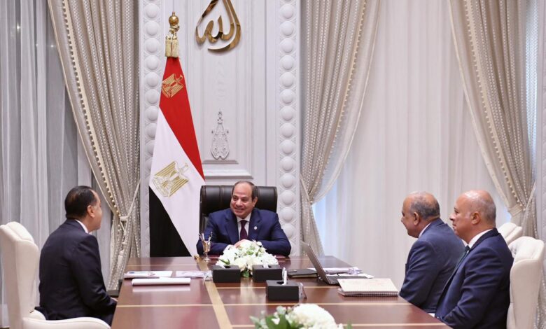 السيسي يستعرض خطة تطوير قطاع الكهرباء والطاقة المتجددة