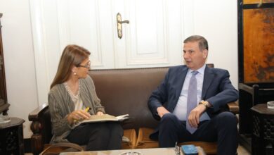 وزير الزراعة يلتقي مدير مكتب اليونسكو بالقاهرة ويصطحبها في جولة بالمتحف الزراعي لتعزيز التعاون في أعمال التطوير