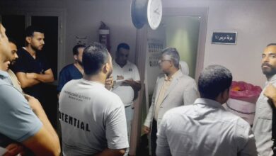 في زيارة فجرية مفاجئة.. وكيل صحة شمال سيناء يتفقد مستشفى العريش العام