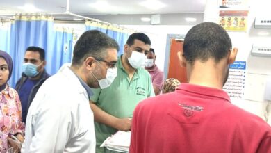 صحة كفرالشيخ تكثف المتابعة الميدانية بمستشفى دسوق العام 