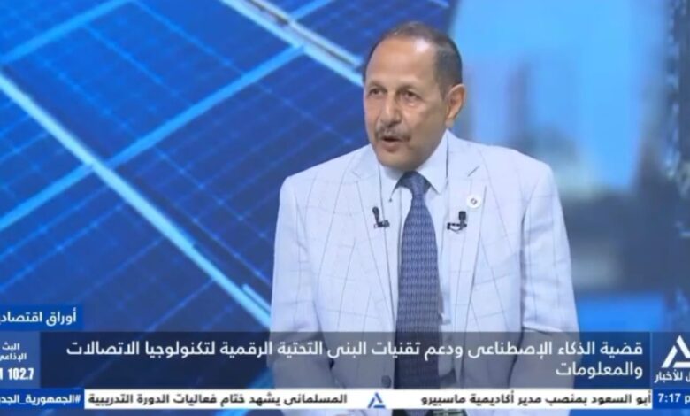 عصام متولى: شبكات الاتصالات في العاصمة الإدارية تتسم بالحداثة