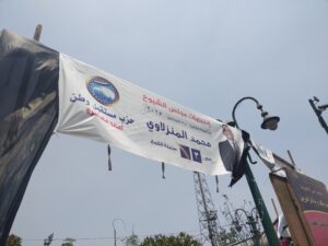 بالصور.. الأحزاب تتنافس بانتخابات الشيوخ