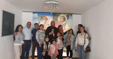 رسامة شماس جديد فى إيبارشية بوليفيا على يد الأنبا يوسف