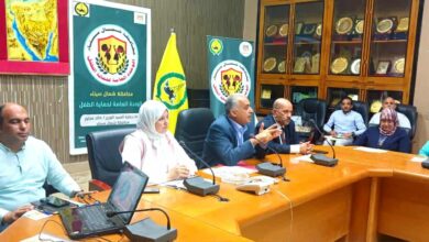 اجتماع تنسيقي لوحدة حماية الطفل بشمال سيناء لإطلاق مبادرة «كيف أخطو لتجاوز طفولة قاسية»