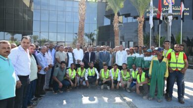 محافظ جنوب سيناء يكرم قيادات وممثلي الجهات المشاركة في إنجاح قمة شرم الشيخ للسلام