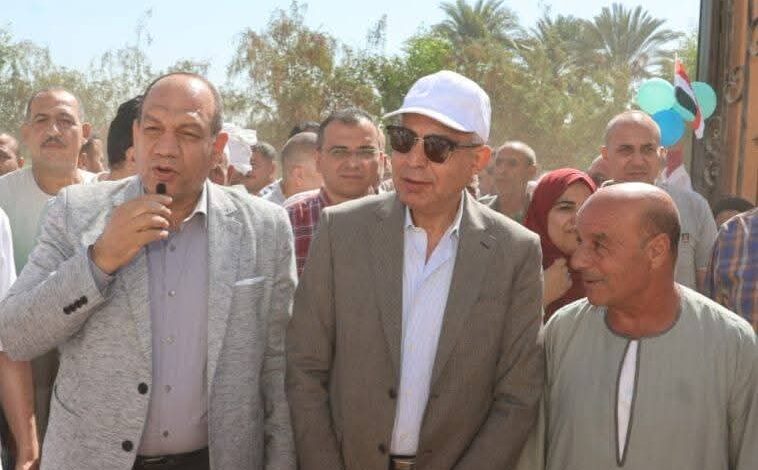 محافظ المنيا يفتتح مركز شباب بني خلف بمغاغة