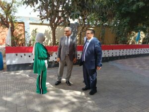وكيل تعليم القاهرة يتفقد مدارس حدائق القبة