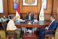 محافظ مطروح يستقبل مفوض مجلس الدولة