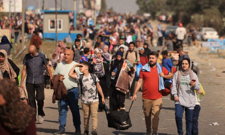 الأمم المتحدة: فيضانات تهدّد حياة 850 ألف نازح في غزة داخل 760 موقعًا مكتظًا