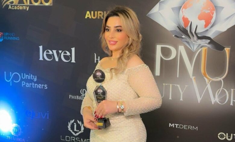 أسيل القيسي بصمة عالمية ترتقي بمعايير الجمال إلى مستوى جديد
